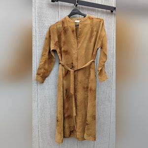 Oak + Fort Shirt Dress. Size Small